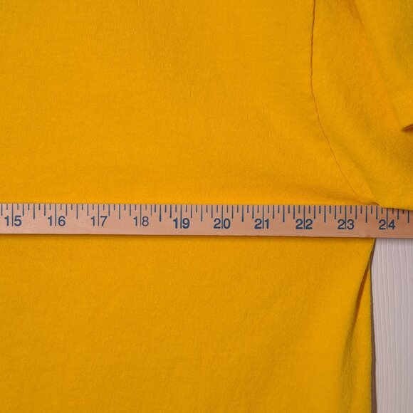 Yoshi USED Shirt (FADING, 2XL, Yellow, Nintendo, 2011, Mario, Dinosaur) - Picture 5 of 7
